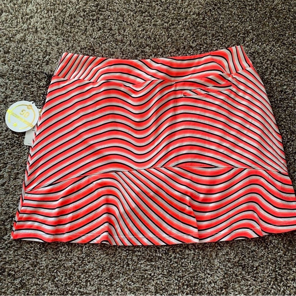 Tail White Label Flounce Golf Pickleball Skort In Focus Pink Large NWT - Picture 5 of 8